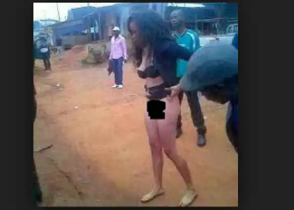 Female Undergraduate Runs Mad After Allegedly Being Beaten By Lover